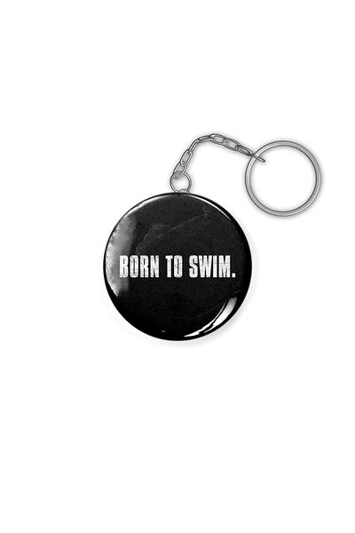 Fizello Born To Swim Keychain