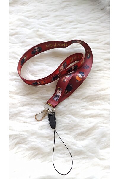 PİNK Harry Potter Boyun İpi Telefon Askısı