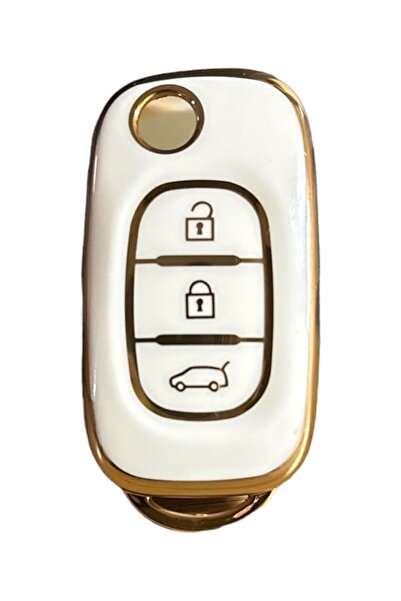 EBG İSTANBUL RENAULT Megane III Fluence 3 Buton Switchblade Alb Casetă Teleco...