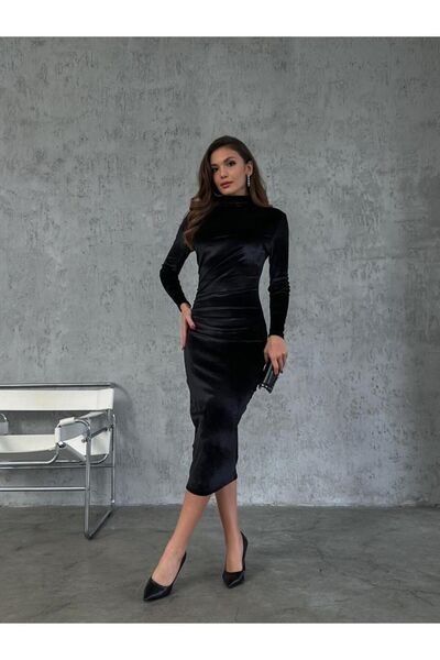 Kir Modgi Velvet Elastic Dress