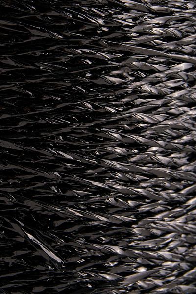 SENSY Ață metalică cu sclipici Premium 320 M Geantă strălucitoare Ață tricotată din rafie Ață rochie de seară răsucită metalică 250gr Negru
