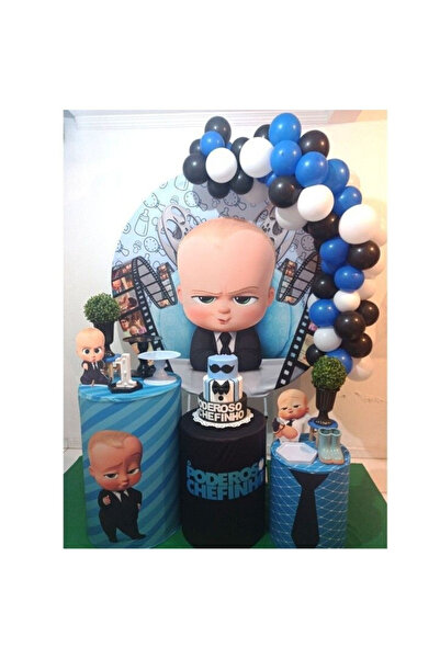 Öz-bal Patron Bebek Konsept Doğum Günü 50 Adet Balon