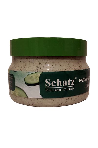 Schatz 350 ml.Cucumber Cucumber Extract Antioxidant Face and Body Scrub