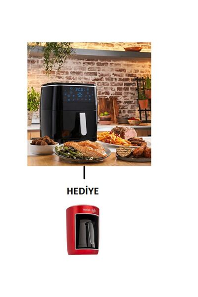 TEFAL Easy Fry Grill & Steam+3+1 BİR ARADA  Az Yağlı Fritöz 6,5LT