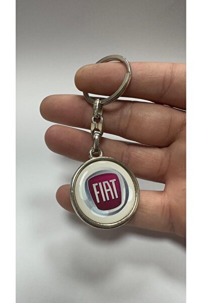 imza direksiyon kılıfı Μεταλλικό μπρελόκ διπλής κατεύθυνσης Fiat - Με γράμματ...