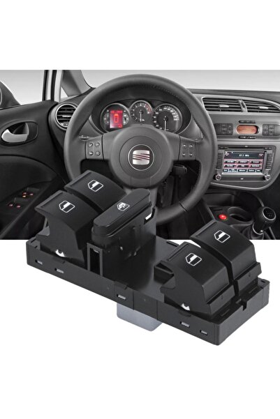 VOLKSPAR LEON 2006-2009 MODEL ARASI UYUMLU ÖN SOL SÜRÜCÜ TARAFI DÖRTLÜ CAM DÜ...