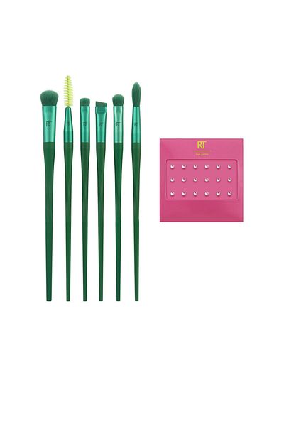 Real Techniques Nectar Pop So Jelly Augen-Make-up-Pinsel Menge 7 Pz 7 pz