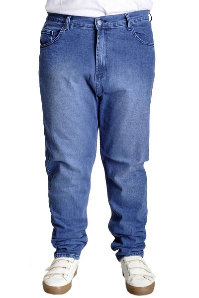 ModeXL Plus Size Men's Jeans - Mode XL, Pure Star 23907, Light Blue