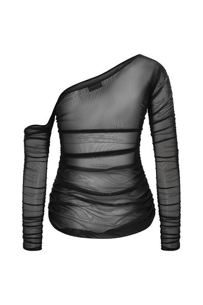 İlayda Karakuş Black Tulle Pareo