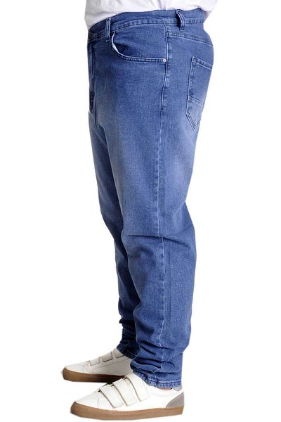 ModeXL Plus Size Men's Jeans - Mode XL, Pure Star 23907, Light Blue
