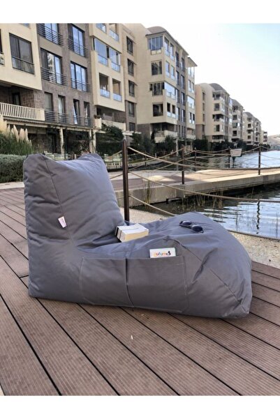 Pufumo Armutland Daybed Armut Koltuk Gri