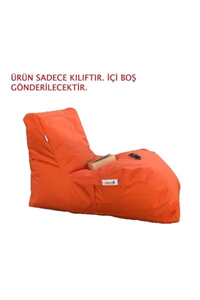 Pufumo ARMUTLAND DAYBED ARMUT KOLTUK KILIFI TURUNCU ( ÜRÜN SADECE KILIFTIR. İ...