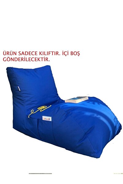 Pufumo ARMUTLAND DAYBED ARMUT KOLTUK KILIFI MAVİ ( ÜRÜN SADECE KILIFTIR. İÇİ BOŞ GÖNDERİLECEKTİR. )
