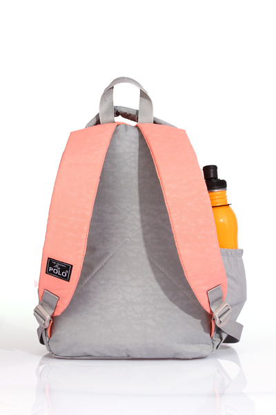 By Hakan Polo 8780 Primary School Bag - Three Compartments, Water Bottle Compartment, Puppy Mouth