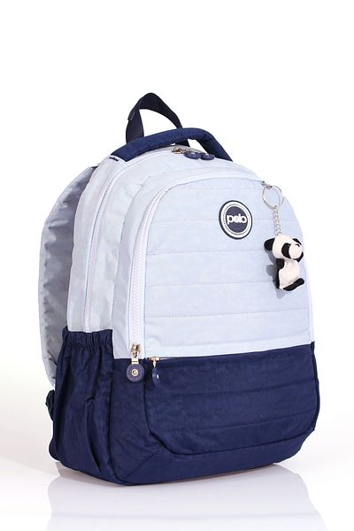 By Hakan My Polo 8780 - Primary School and School Bag, Three Compartments Ice Blue Water Bowl Compartment