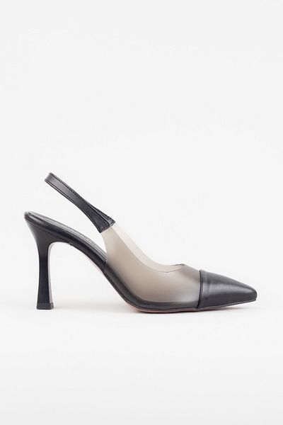 Adım Adım Pointed Toe Transparent Heeled Women's Shoes