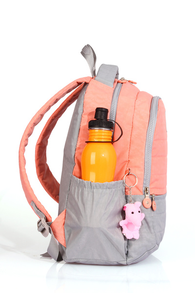 By Hakan Polo 8780 Primary School Bag - Three Compartments, Water Bottle Compartment, Puppy Mouth