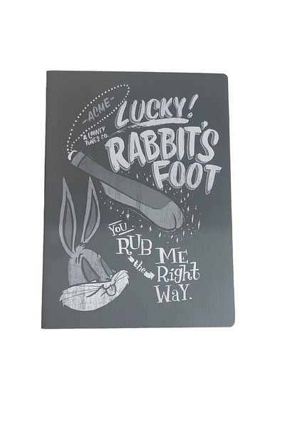 Mynote Looney Tunes 60 Sheets Striped Umur Trendy Notebook - Bugs Bunny