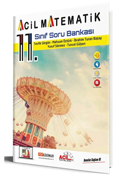 Acil Yayınları 9,10,11 Acil Acil Yayınları 11.sınıf Acil Matematik Soru Banka...