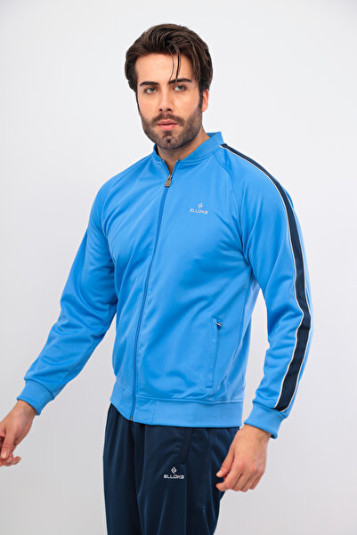 FORE SPORT Erkek GökMavi Kolej Yaka Rashell Eşofman Takım