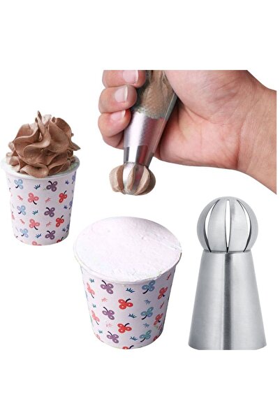 adin tasarım حقيبة كريمة الحسية الروسية - كريمة المعجنات والقلب، طرف مسطح وشد...