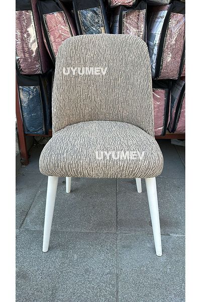 UYUMEV Μινκ Μεγάλη Οβάλ Καρέκλα - Stretch Elastic, Απλό σχέδιο, 1 Τεμάχιο