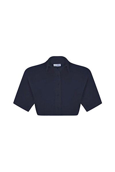 Lui Meist Chiaro %100 Organik Ham Oversize Keten Gömlek
