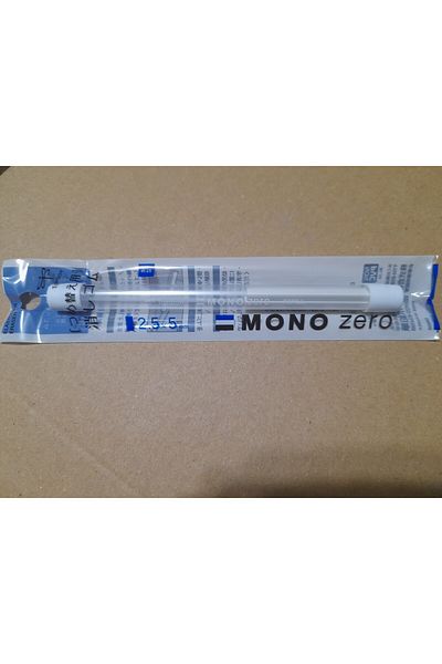 Tombow Mono Zero 2.5mm Rectangular Tip Eraser Refill - Pack of 2
