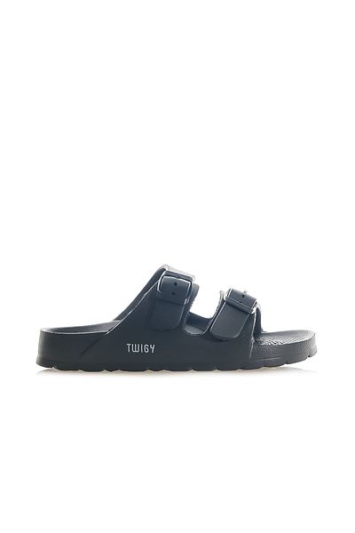Twigy Jessica UNISEX Anatomical Plate Daily Slippers - Size 37-41, 24Y Model T-Jessica U Black