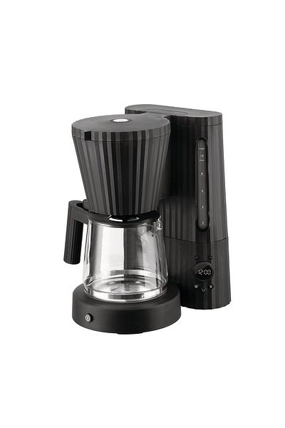 Alessi Black Plisse Filter Coffee Machine - 1.5 Lt