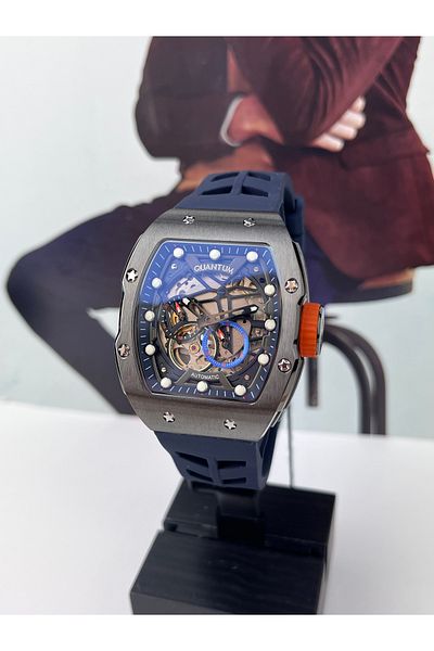 Quantum Automatic Sport Wristwatch - 5 ATM Waterproof, 2 Years Warranty