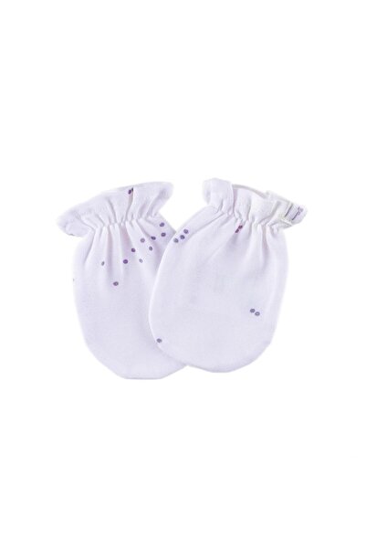 Organik Bebek Eldiveni - Silver Galaxy