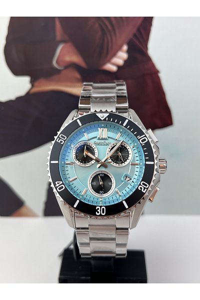 Quantum 10 ATM Waterproof Steel Sports Wristwatch - 2 Years Warranty