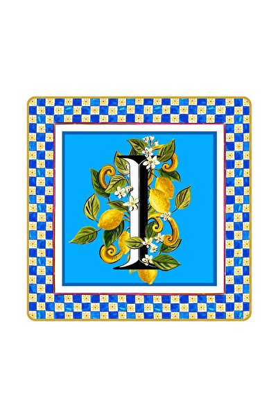 Baci Milano Ortigia I Harfli Tabak 15 cm x 15 cm