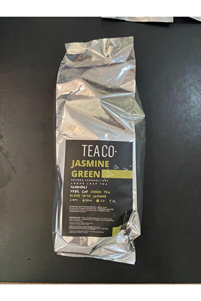 teaco cc TEACO JASMINE GREEN 500 GR GEVŞEK YAPRAKLI ÇAY