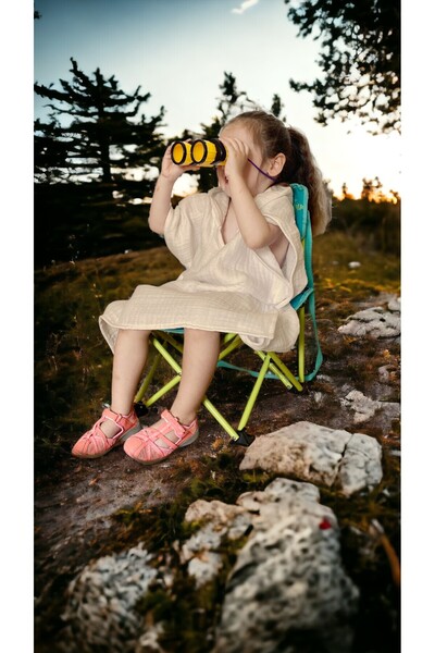 Joyous Mom Kids 4-Layer Hooded Organic Muslin Baby and Kids Beach and Bath Po...