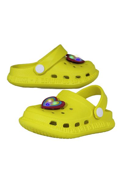 solariz Daily, Orthopedic, Non-Slip Sole Heart Figured Children's Sandals Slippers