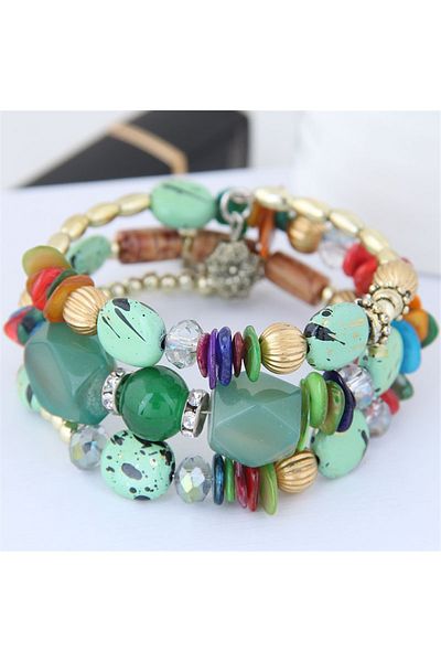 So Much Accesories Bohemian Jewelled Bracelet - So-much 4