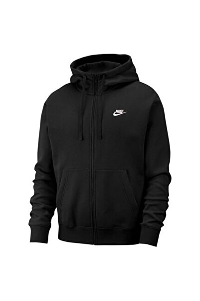 Nike Ανδρικό Φούτερ Φλις Σπορ Μαύρο