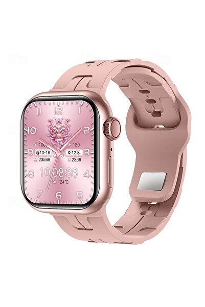 Wearfitpro Watch 9 Akıllı Saat Hk9 Mini 2024 Üretim Ince Bileklere Özel 36mm V4 2 Kordon Hediyeli