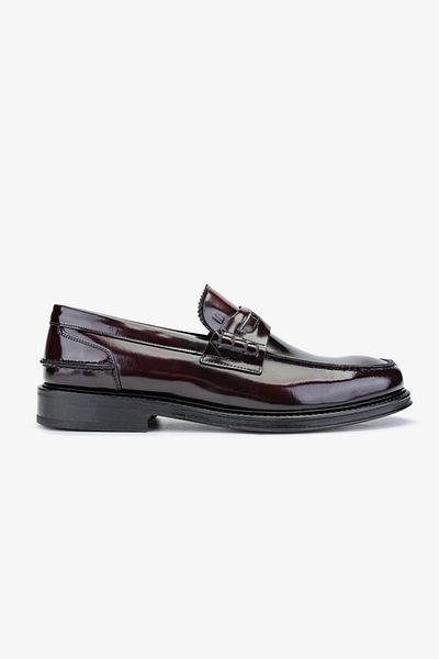 Valmenti Cologne Men's Burgundy Genuine Leather Loafers