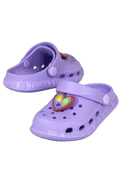 solariz Daily, Orthopedic, Non-Slip Sole Heart Figured Children's Sandals Slippers