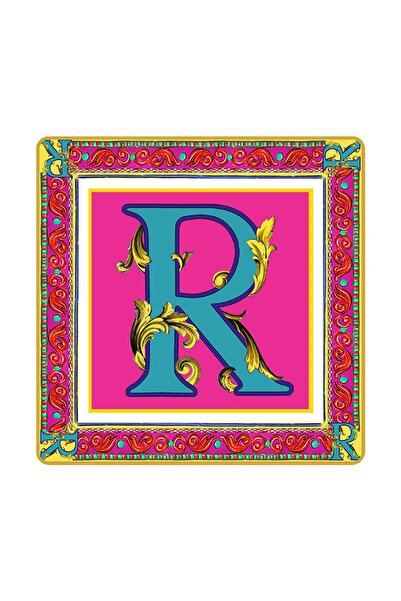 Baci Milano Ortigia R Harfli Tabak 15 cm x 15 cm