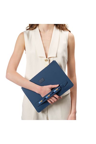 Happy-Nes Navy Blue Deep Sea Handbag