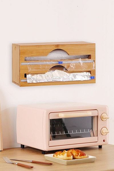 GUNESHOME Bamboo Stretch And Foil Cutting Box