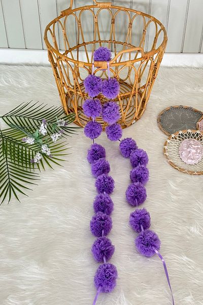 Pastelya Mini Pompom - Lilac Row