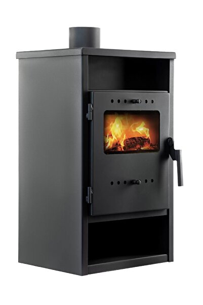 Miklos Steel Ekonomik Şömine Odun Sobası 9 Kw İthal