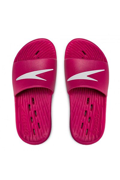 SPEEDO Pink - White Women's Slippers 8-1223016708- Slides One Piec