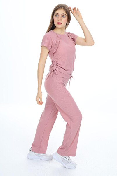 Asortix Дівчачий комплект з шортами та футболкою - 100% бавовна, застібка збоку