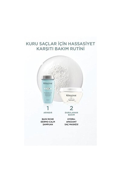 Kerastase Specifique Bain Riche Dermo Calm Hassas ,Kuru ve Yıpranmış Saçlar İçin Besleyici Şampuan 250 ML-gem
